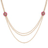 22k Gold Plated Kanchan Navaratna Necklace Set