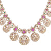 22k Gold Plated Kanchan Ratnamala Necklace Set