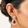 22k Gold Plated Gulnaar Surya Necklace Set