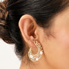 22k Gold Plated Gulnaar Pushpa Necklace Set