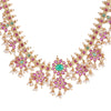 22k Gold Plated Kanchan Satyavati Necklace Set