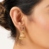 22k Gold Plated Sunheri Pushpa Necklace Set