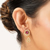 22k Gold Plated Sunheri Mohini Necklace Set