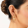22k Gold Plated Sunheri Gajra Necklace Set
