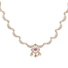 22k Gold Plated Kanchan Devashree Necklace Set