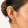 22k Gold Plated Sunheri Gulnaar Necklace Set
