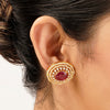22k Gold Plated Gulnaar Ratan Necklace Set