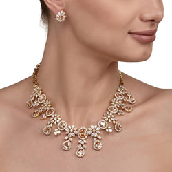 CITRINE ZIRCON SET