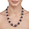 GOLDEN BLUE ONYX NECKLACE