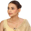 22k Gold Plated Sampada Kamalaja Necklace set