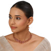 22k Gold Plated Kanchan Kalyani Necklace Set