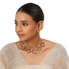 22k Gold Plated Kanchan Kasturi Necklace Set