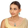 22k Gold Plated Sampada Manikarnika Pendant set