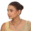 22k Gold Plated Sampada Rajakumari Mangalsutra Set