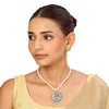 22k Gold Plated Sampada Divyangi Necklace set