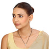 22k Gold Plated Sampada Vagdevi Mangalsutra Set