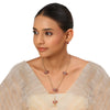 22k Gold Plated Kanchan Prabhadevi Necklace Set