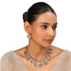 22k Gold Plated Kanchan Ratnamala Necklace Set