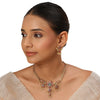 22k Gold Plated Kanchan Sharada Necklace Set