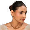 22k Gold Plated Kanchan Varalakshmi Necklace Set