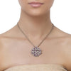 VICTORIAN RUBY LOTUS PENDANT