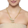 KUNDAN PEARLS CHAND PENDANT