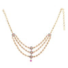 22k Gold Plated Kanchan Rajalakshmi Necklace Set