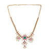 22k Gold Plated Kanchan Sharada Necklace Set