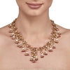 CITRINE PEARL NECKLACE