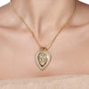 GOLD LEAF NECKLACE