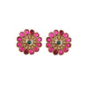 22k Gold Plated Kanchan Navaratna Necklace Set