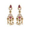 22k Gold Plated Kanchan Neelima Necklace Set