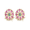 22k Gold Plated Kanchan Chandana Necklace Set