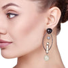 Kundan Black Onyx Oval Earring