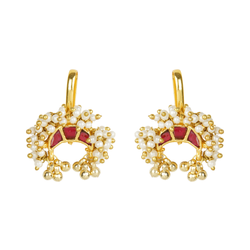 22k Gold Plated Karnika Alaya Earcuff