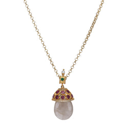 22k Gold Plated Bindiya Necklace