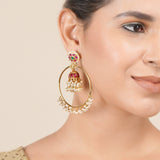 22k Gold Plated Gayatri Earring