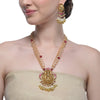 Samyukta Lakshmi Red Kundan Necklace Set