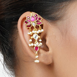 22k Gold Plated Karnika Tarini Earcuff
