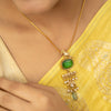 22k Gold Plated Akansha Pendant