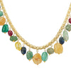 DOR CHAIN MULTI COLOUR NECKLACE