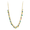 DOR CHAIN MULTI COLOUR NECKLACE