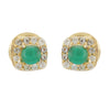 ANMOL ZIRCON GREEN SEMI KARBIN PENDANT