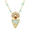 ANMOL FLUORITE TIKONA PENDANT NECKLACE SET