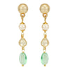 ANMOL FLUORITE TIKONA PENDANT NECKLACE SET