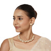 22k Gold Plated Varsha Pratibha Necklace Set