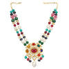 ANMOL KUNDAN MULTI COLOUR PENDANT SET