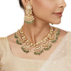 22k Gold Plated Varsha Preksha Necklace Set