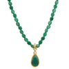 ANMOL GREEN PAN PENDANT