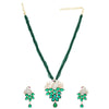 HEERA GREEN PAN PENDANT SET